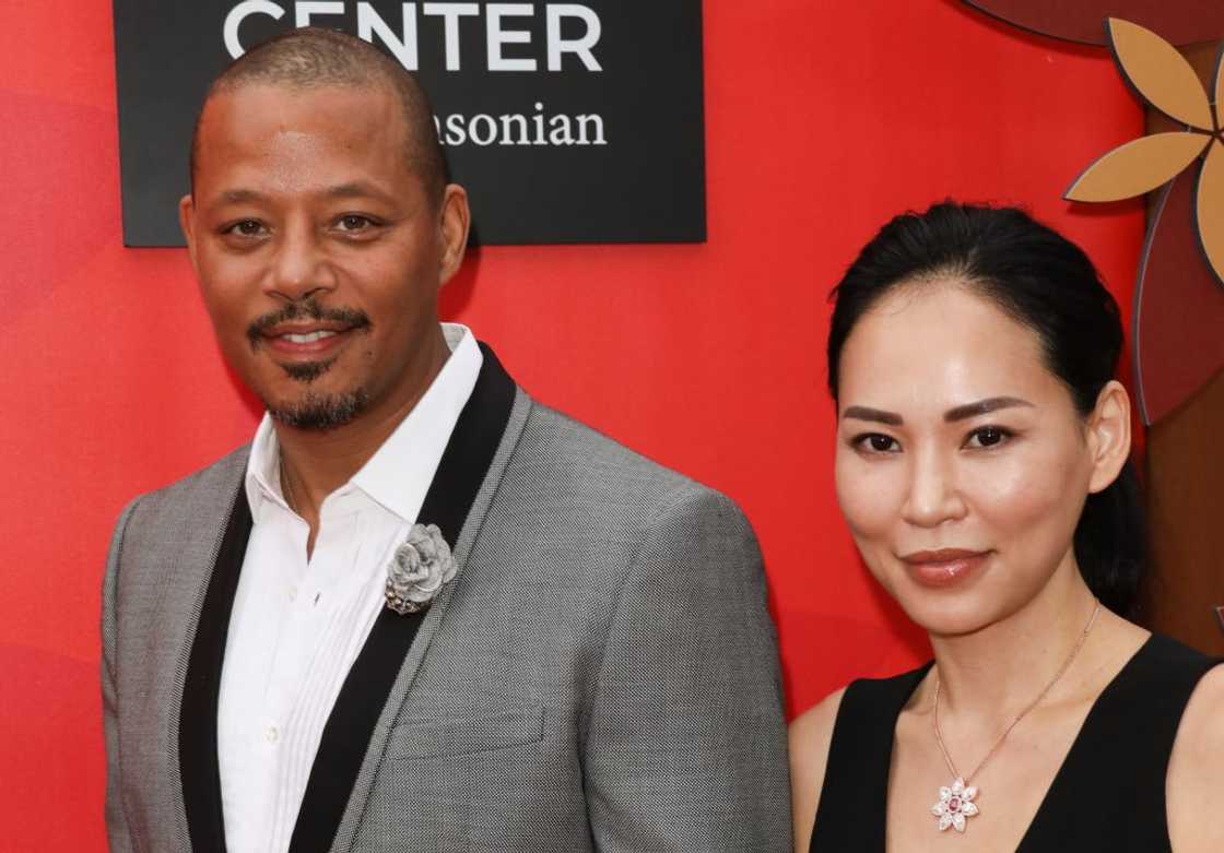 Terrence Howard and his fiance Miranda Pak Terrence Howard and his fiance Miranda Pak