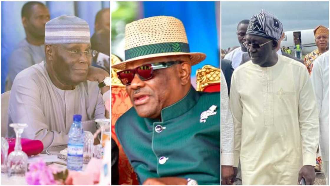 Atiku Abubakar/Nyesom Wike/Iyorchia Ayu/2023 elections/PDP/Rivers Atiku Abubakar/Nyesom Wike/Iyorchia Ayu/2023 elections/PDP/Rivers