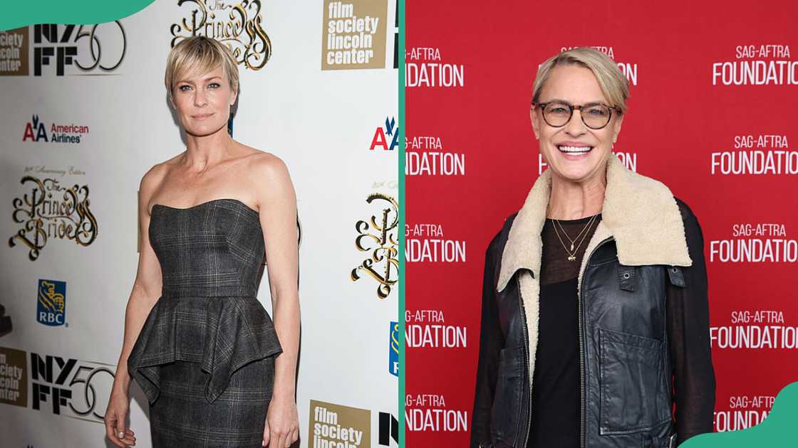 Robin Wright at Alice Tully Hall and Robin Wright at The Meryl Streep Centre