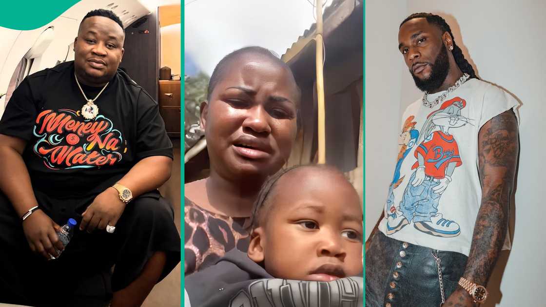 Lucky Udu connects with Cubana Cp's alleged baby mama.