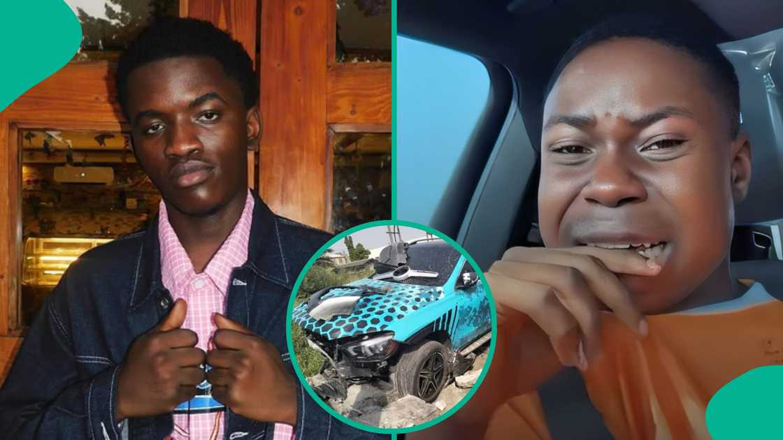 Singer Joblaq reacts to Peller's car crash in Lagos. Singer Joblaq reacts to Peller's car crash in Lagos.