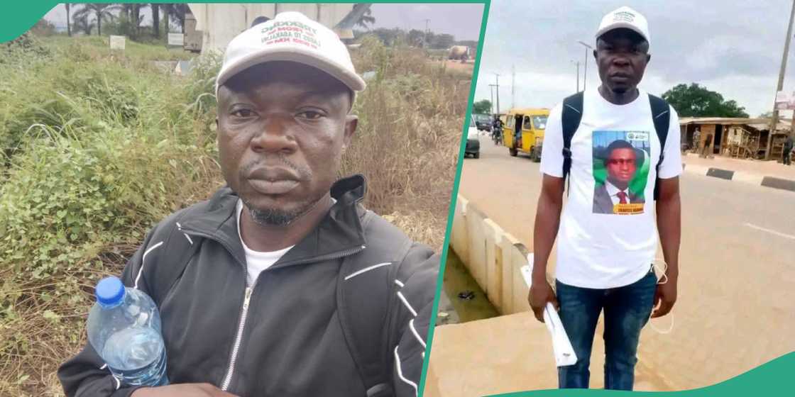 Jeremiah Obaji trekked to Abakaliki, the Ebonyi state capital to thank Governor Nwifuru