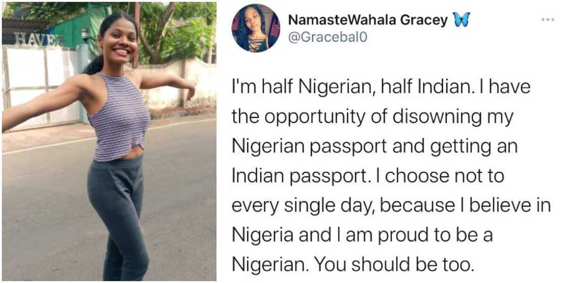You Dey Brag With Indian Passport: Funny Reactions As Dual Citizen Says She Chose Nigeria Over India You Dey Brag With Indian Passport: Funny Reactions As Dual Citizen Says She Chose Nigeria Over India