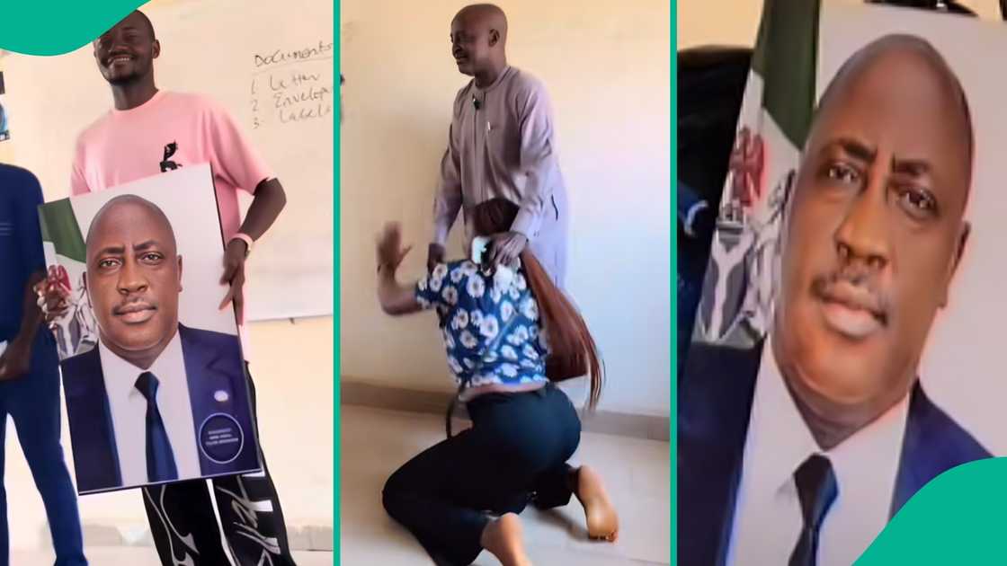 Nigerian lecturer gets celebrated by his students Nigerian lecturer gets celebrated by his students