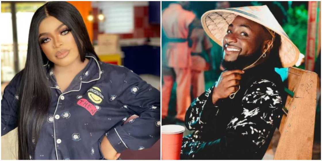 Bobrisky gushes over Davido Bobrisky gushes over Davido