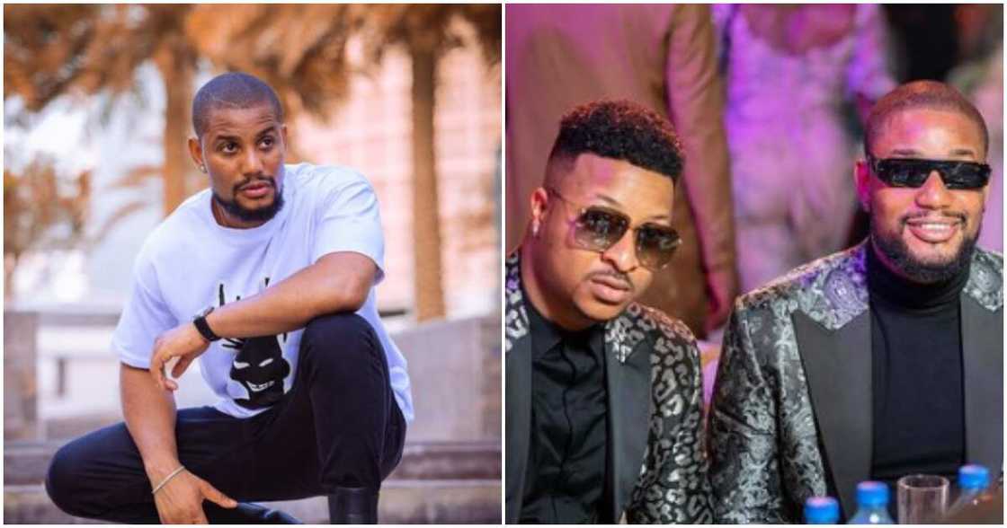 Nollywood's IK Ogbonna and Alexx Ekubo Nollywood's IK Ogbonna and Alexx Ekubo