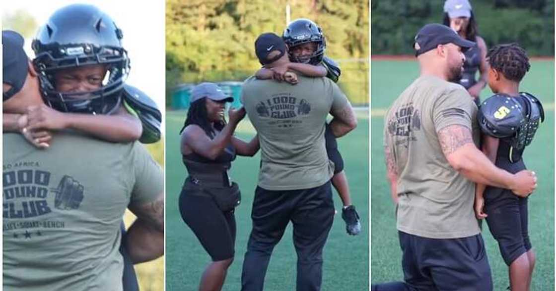 Surprise, military father, homecoming Surprise, military father, homecoming