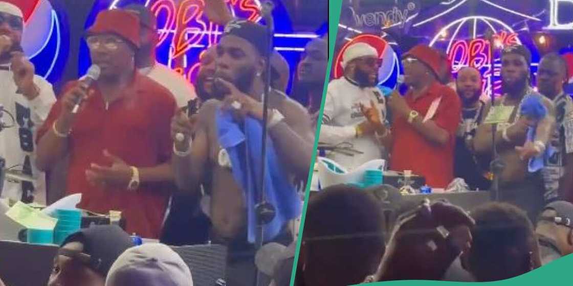 Video of Tony One Week on stage with Burna Boy, KCee and Sabinus Video of Tony One Week on stage with Burna Boy, KCee and Sabinus