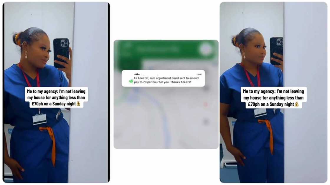 Photo of Nigerian Nurse in UK