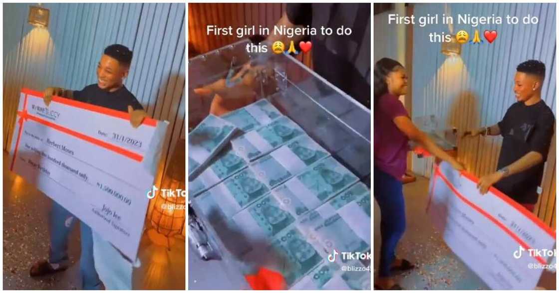 N1.5 million birthday gift, lady gifts boyfriend N1.5m birthday gift N1.5 million birthday gift, lady gifts boyfriend N1.5m birthday gift