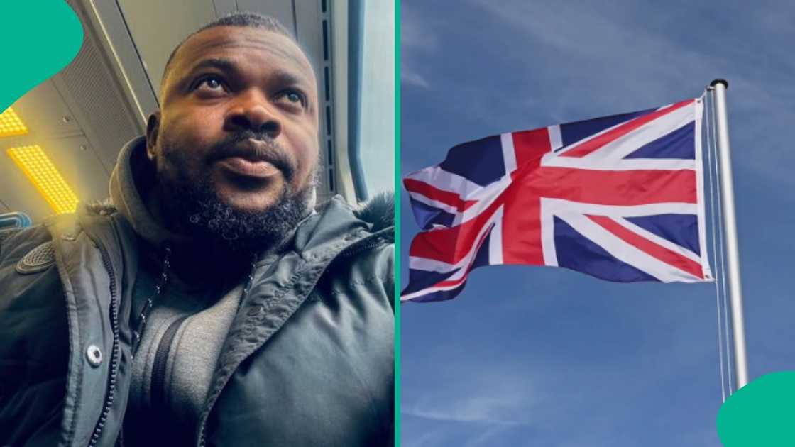 A Nigerian man living in the United Kingdom kept quiet while his office colleagues discussed British politics