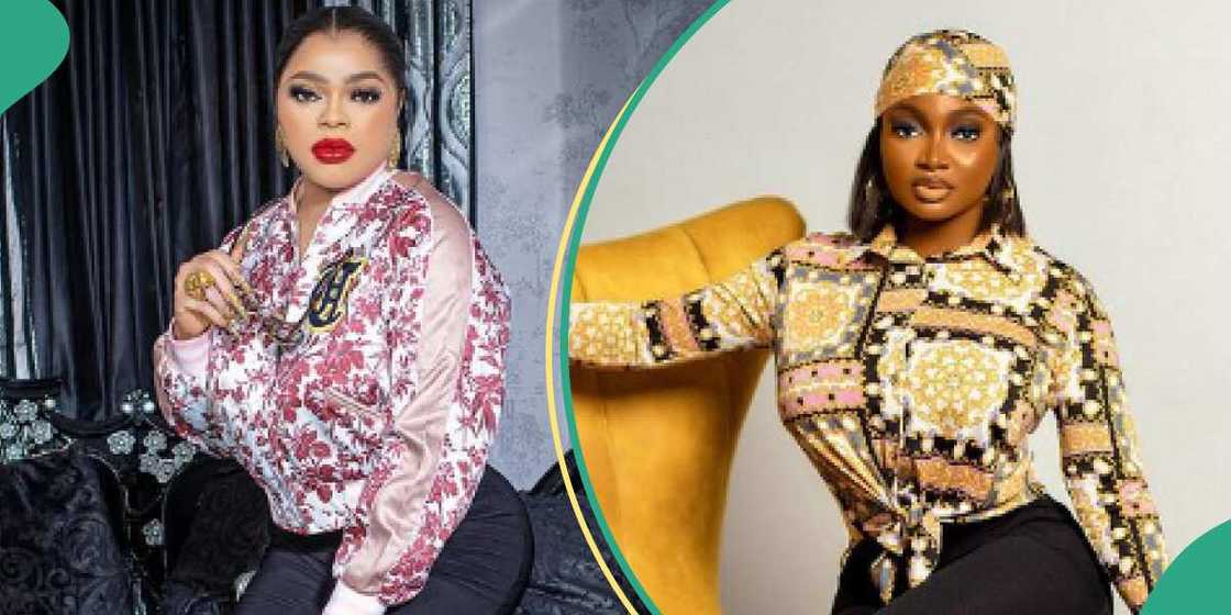 Crossdresser Bobrisky and influencer Papaya Crossdresser Bobrisky and influencer Papaya