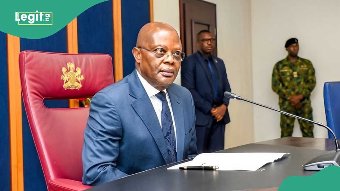 Rivers administrator Vice Admiral Ibok-Ete Ibas (retd.) mentions the administration's top priority amid Siminalayi Fubara's suspension Rivers administrator Vice Admiral Ibok-Ete Ibas (retd.) mentions the administration's top priority amid Siminalayi Fubara's suspension