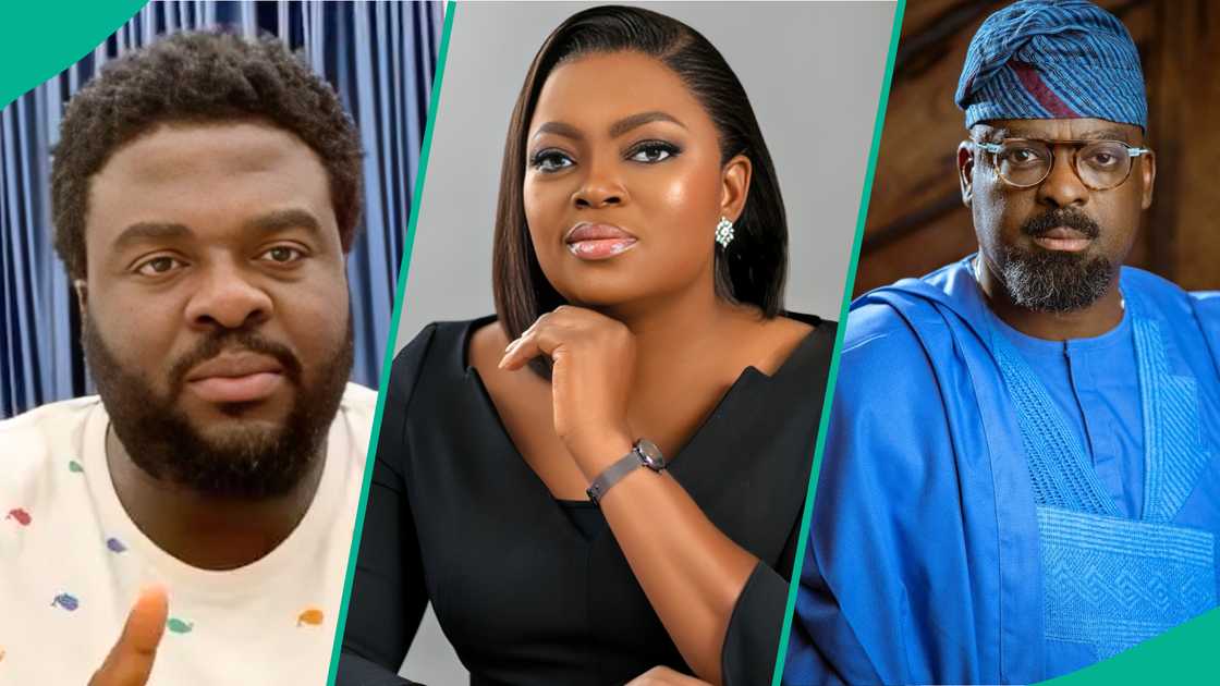 Moment Aremu Afolayan faces a tough choice between Anikulapo and Behind the Scenes amid his brother Kunle Afolayan's online clash with Funke Akindele.