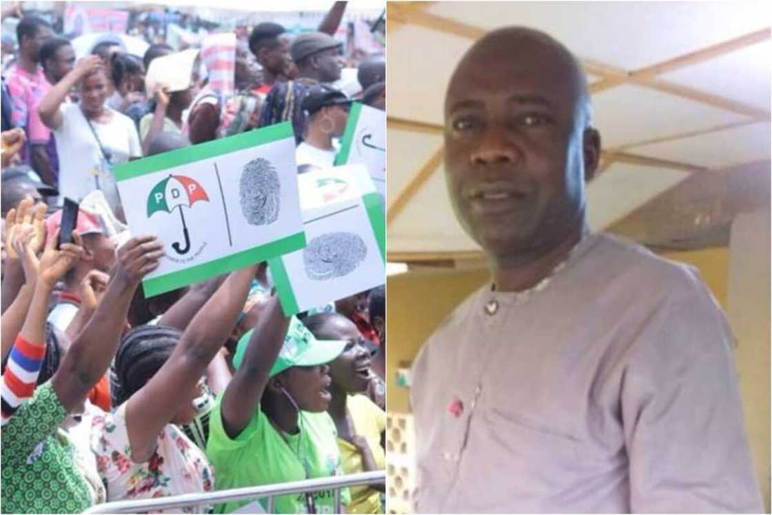 Ondo election: APC suffers huge blow as party chairman defects to PDP Ondo election: APC suffers huge blow as party chairman defects to PDP