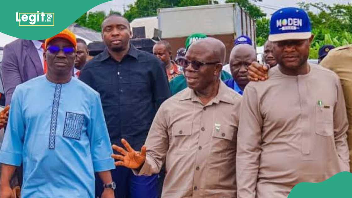 Tony Kabala has led some APC youths to protest against the actions of Governor Godwin Obaseki in relation to the results of the Edo State gubernatorial election.