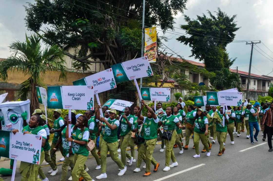 Hypo Toilet Cleaner, Ministry, NYSC Converged to Spread Hygiene Message on World Toilet Day