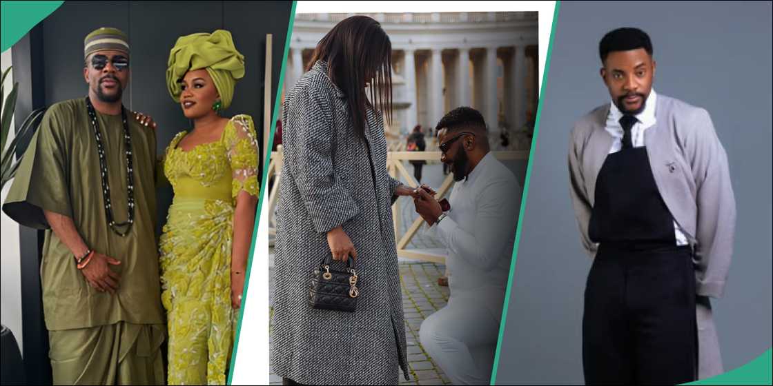 Ebuka Obi-Uchendu re-proposes to his wife in Rome
