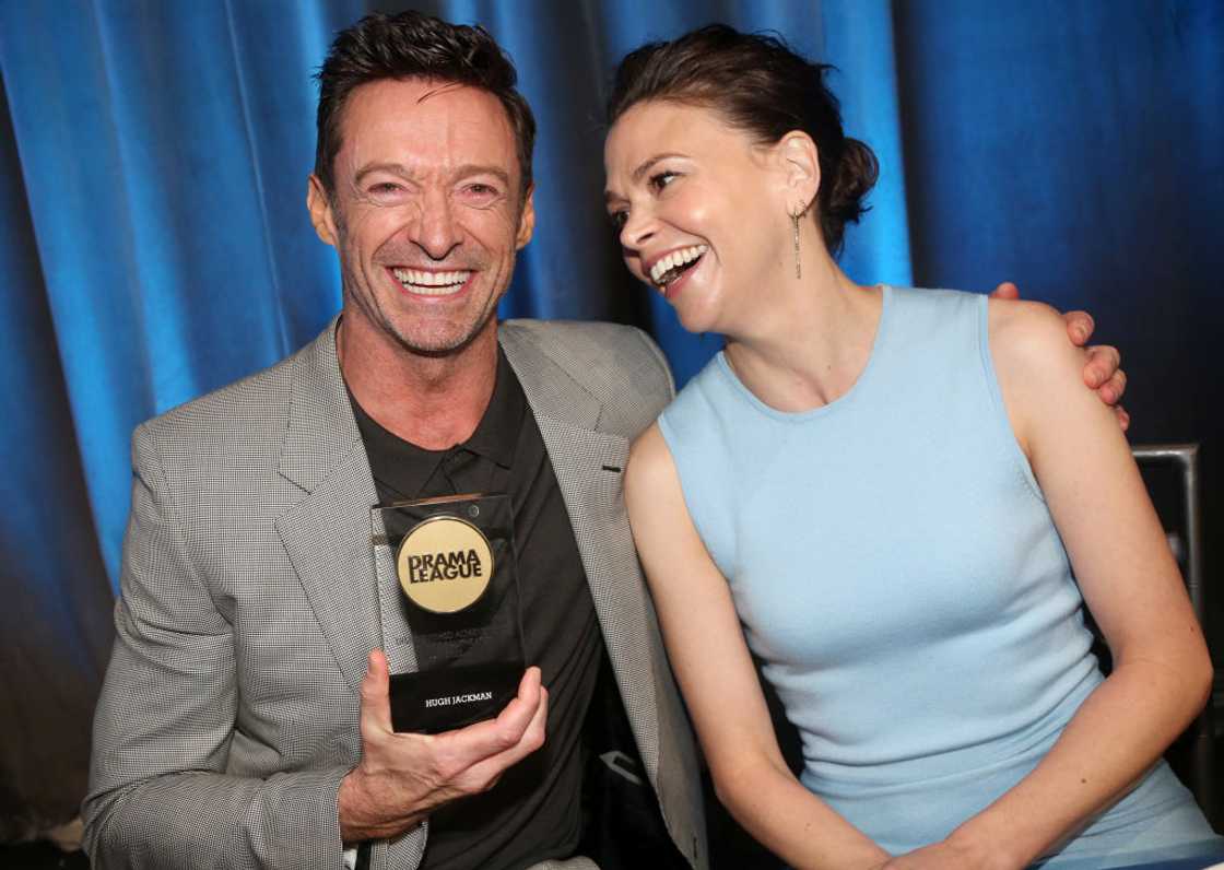 Hugh Jackman and Sutton Foster at The Ziegfeld Ballroom