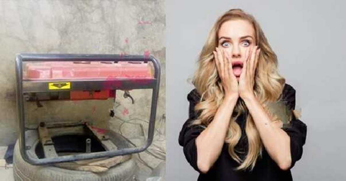 Nigerian Man Cries Out As He Wakes Up to a Looted Generator, Vows to Go to Babalawo Nigerian Man Cries Out As He Wakes Up to a Looted Generator, Vows to Go to Babalawo