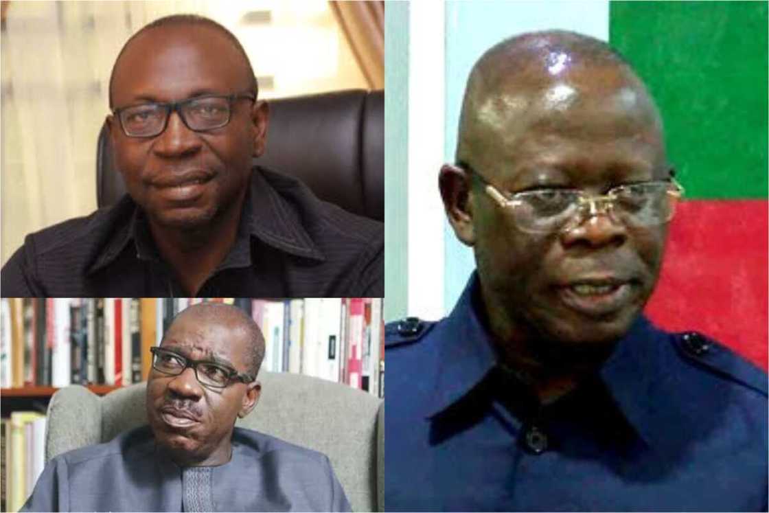 Edo election 2020: Ize-Iyamu, Oshiomhole and battle to unseat Obaseki Edo election 2020: Ize-Iyamu, Oshiomhole and battle to unseat Obaseki