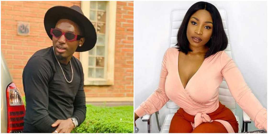 BBNaija Shine Ya Eye housemates Jay Paul and Jackie B BBNaija Shine Ya Eye housemates Jay Paul and Jackie B