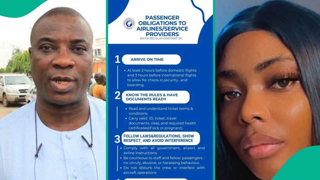 The NCAA has released five things passengers must do while board flights at the Nigerian Airports, following the controversies that trailed the action of KWAM 1 and Comfort Emmanson with officials of the ValueJet Airlines and Ibom Air. The NCAA has released five things passengers must do while board flights at the Nigerian Airports, following the controversies that trailed the action of KWAM 1 and Comfort Emmanson with officials of the ValueJet Airlines and Ibom Air.