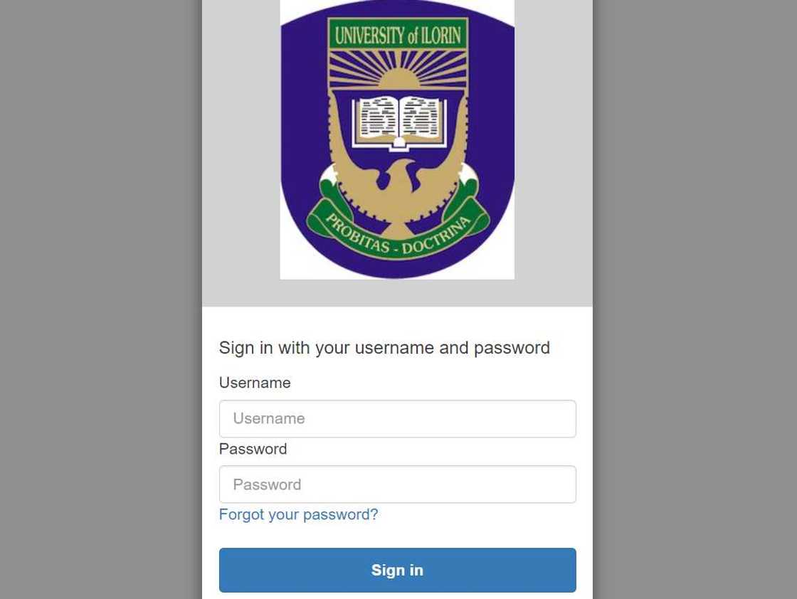 UNILORIN student portal