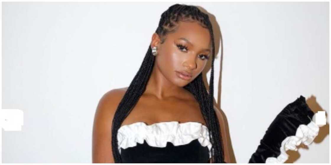 A photo of billionaire daughter Temi Otedola. A photo of billionaire daughter Temi Otedola.