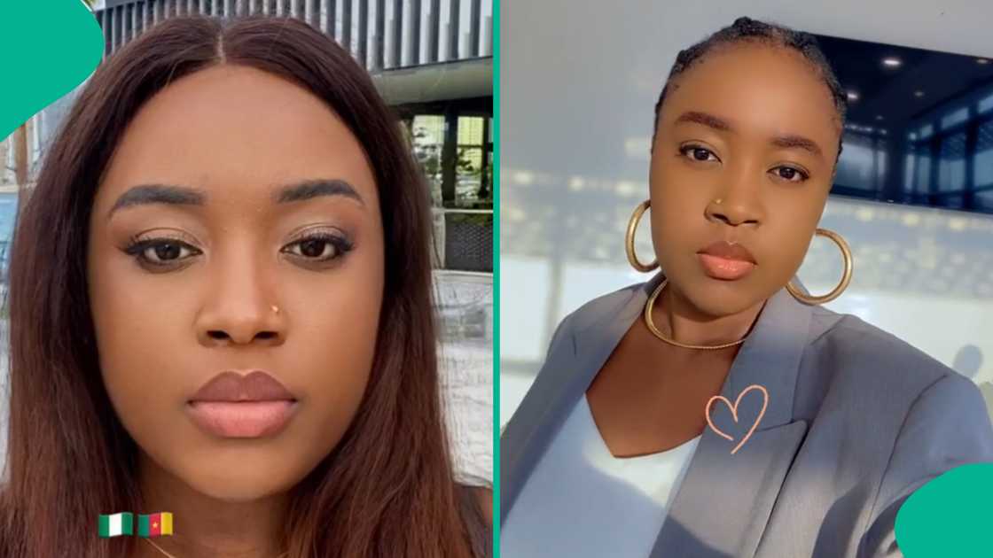 Lady in Dubai cries out, claims she saw a missile flying.