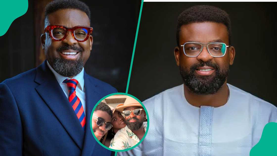 Adorable video of Kunle Afolayan and his children melts heart online Adorable video of Kunle Afolayan and his children melts heart online