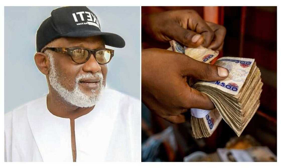 Akeredolu, Rotimi, Old naira notes Akeredolu, Rotimi, Old naira notes