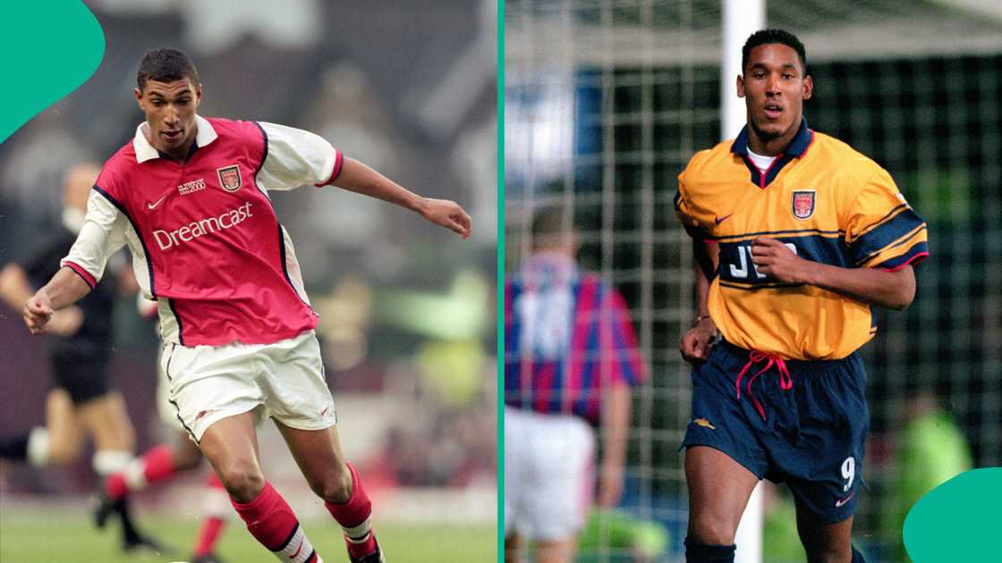 Jay Bothroyd, Nicolas Anelka, Arsenal, English Premier League, England. Jay Bothroyd, Nicolas Anelka, Arsenal, English Premier League, England.