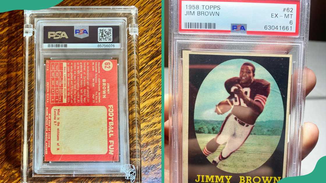 1958 Topps Jim Brown #62