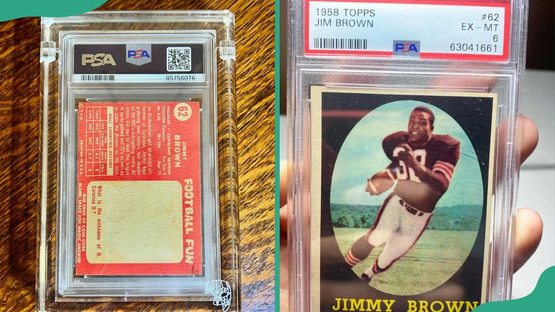 1958 Topps Jim Brown #62 1958 Topps Jim Brown #62