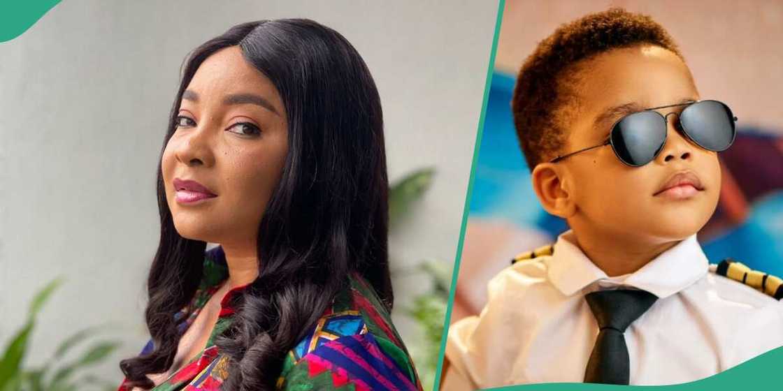 Linda Ejiofor celebrates son on birthday.