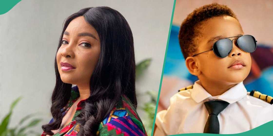 Linda Ejiofor celebrates son on birthday. Linda Ejiofor celebrates son on birthday.