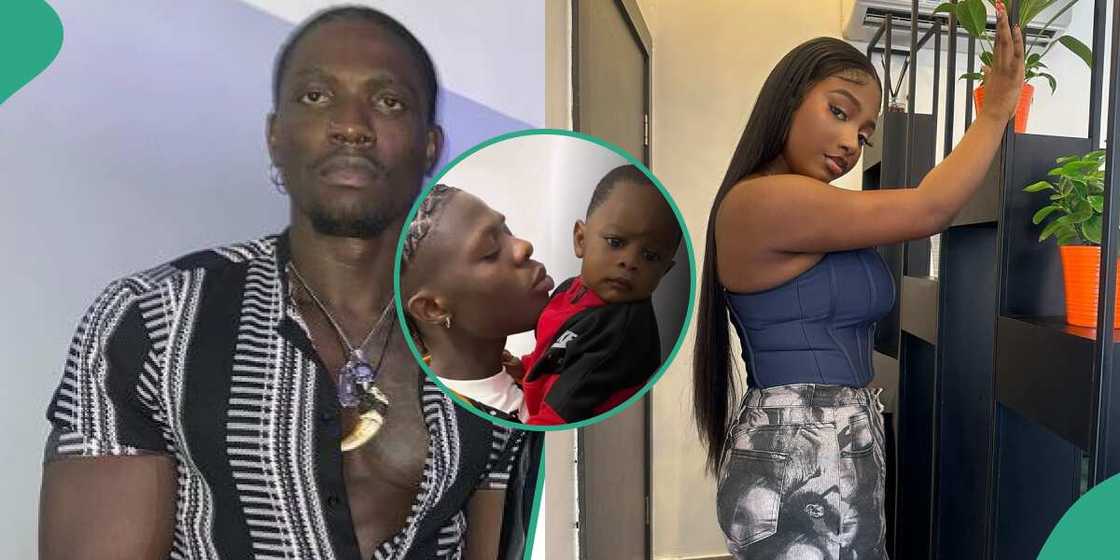 Photos of Verydarkblackman, Mohbad and Omowunmi Photos of Verydarkblackman, Mohbad and Omowunmi