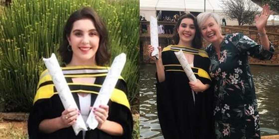 Lady who survived 4 heart surgeries wows many by graduating from university