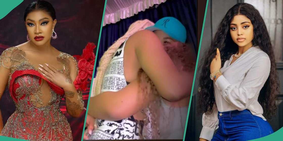 Angela Okorie hangs out with Regina Daniels Angela Okorie hangs out with Regina Daniels