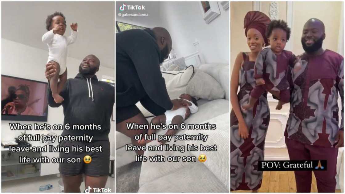 Father and son goals/man took six month paid paternity leave. Father and son goals/man took six month paid paternity leave.