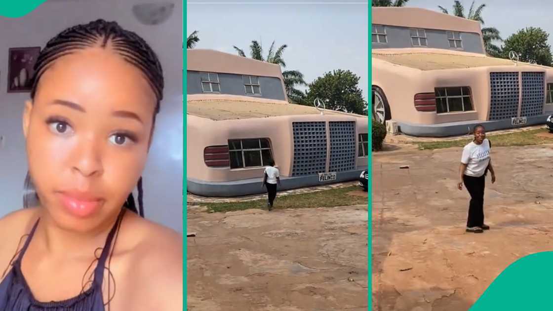 Nigerian lady shares her experience after visiting a 'car house' in Asaba, Delta state. Nigerian lady shares her experience after visiting a 'car house' in Asaba, Delta state.