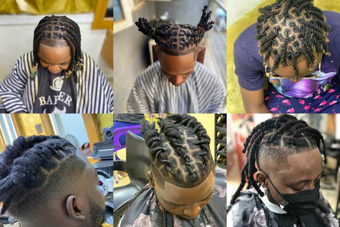 simple dreadlocks hairstyles