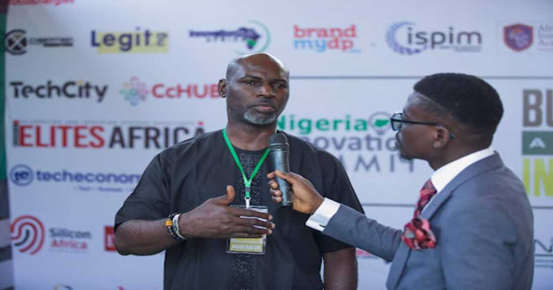 Victor Enengedi at the Nigeria Innovation Summit