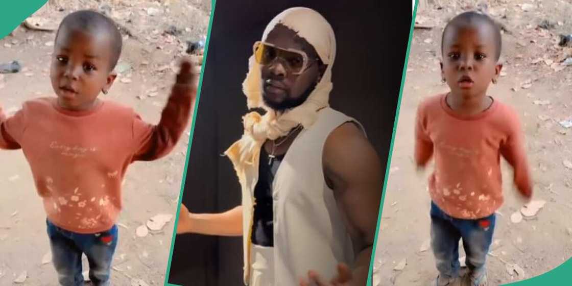 Video of little girl Kizz Daniel is looking for Video of little girl Kizz Daniel is looking for