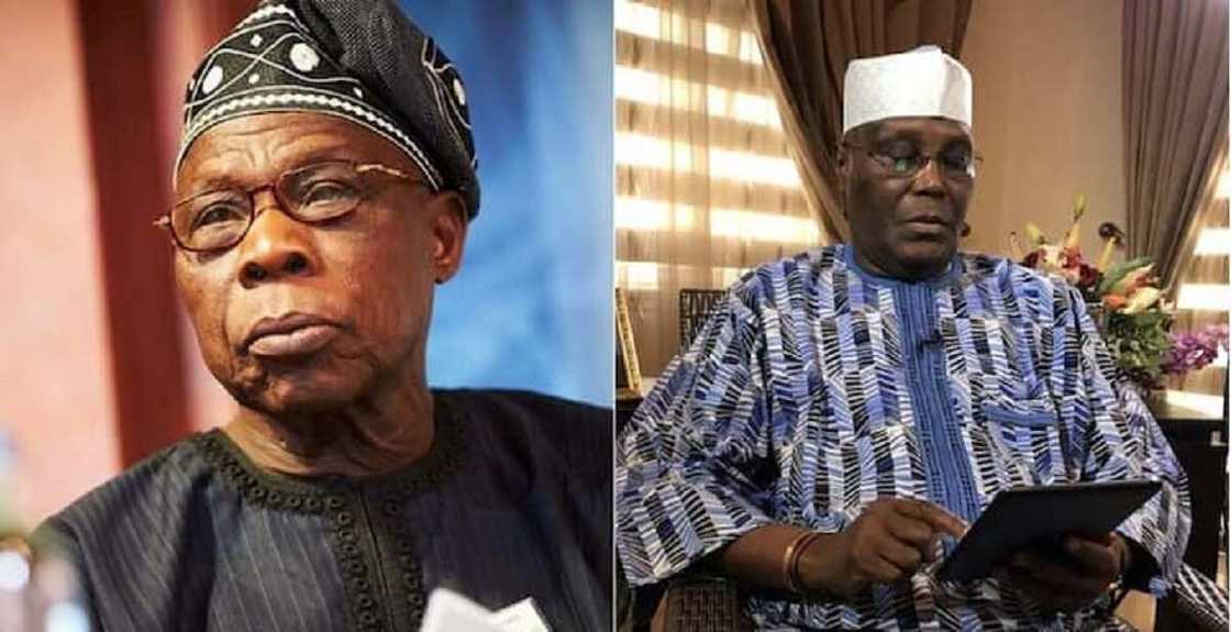 Obasanjo da Atiku. Obasanjo da Atiku.