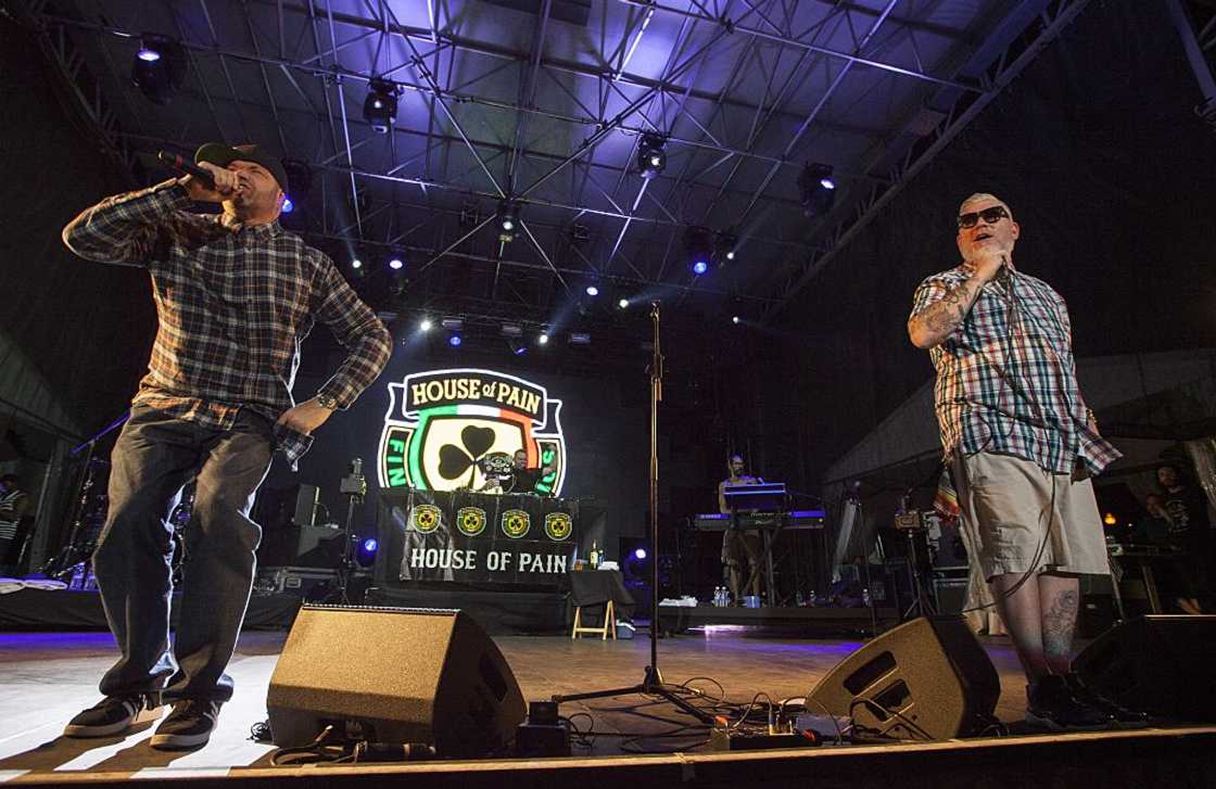 Danny Boy, DJ Lethal and Everlast of House of Pain during the 2016 Festival D'ete De Quebec