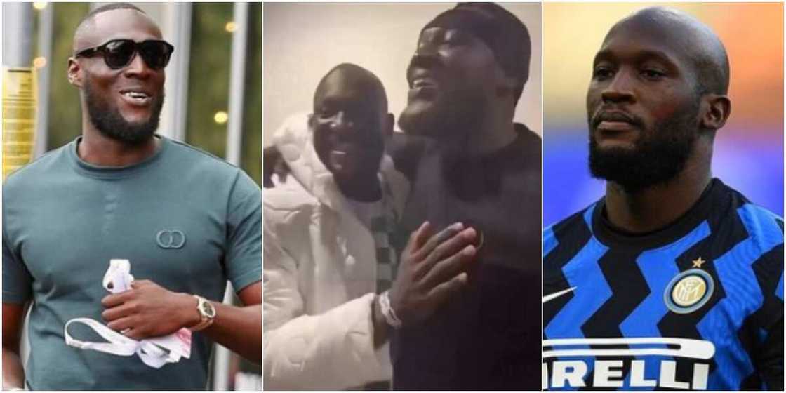 Stormzy and Lukaku Stormzy and Lukaku