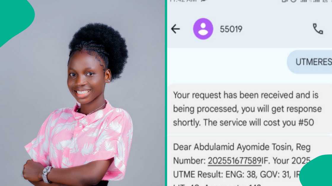 Teacher rejects scores sent to her by JAMB. Teacher rejects scores sent to her by JAMB.