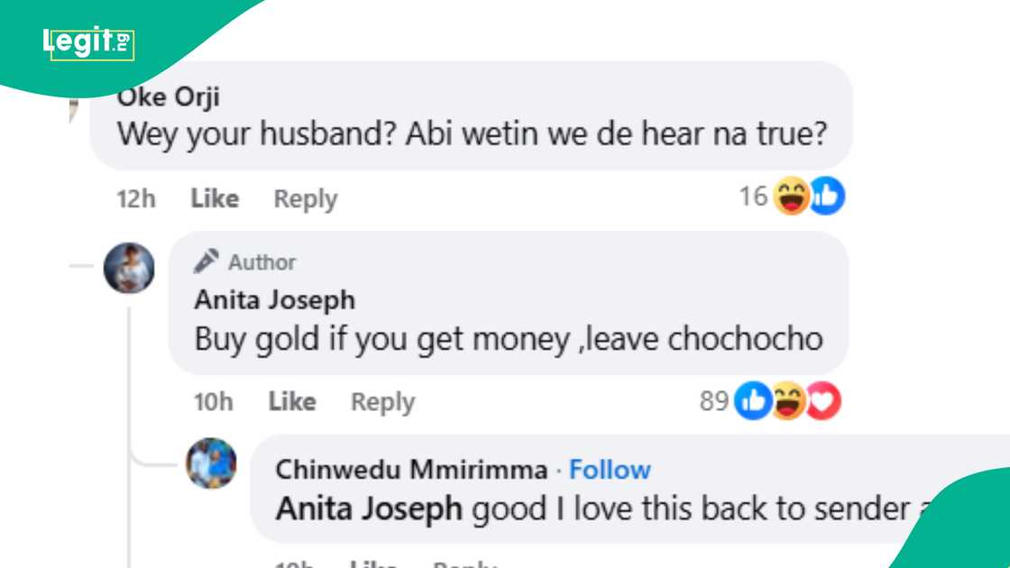Fan questions Anita Joseph about her marriage to MC Fish. Fan questions Anita Joseph about her marriage to MC Fish.